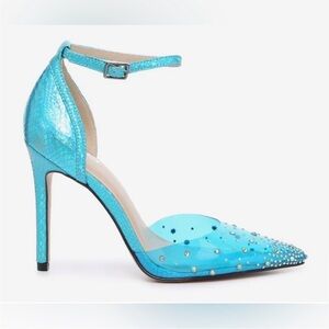 Mix No. 6 Shimmering Blue Heels